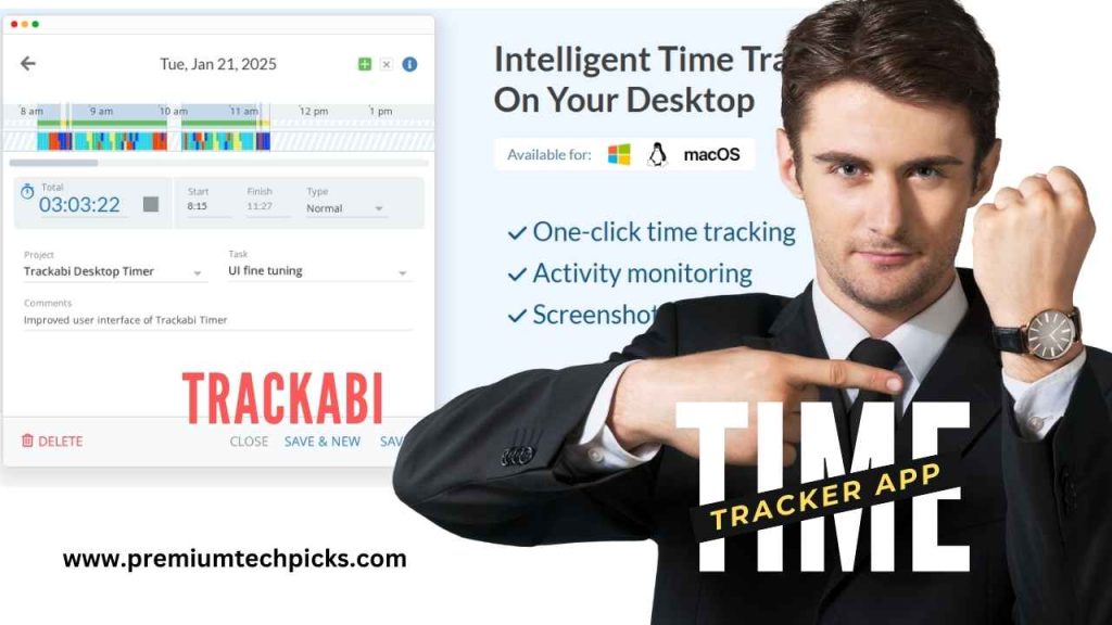 Trackabi Time Tracker App Lifetime Deal Review