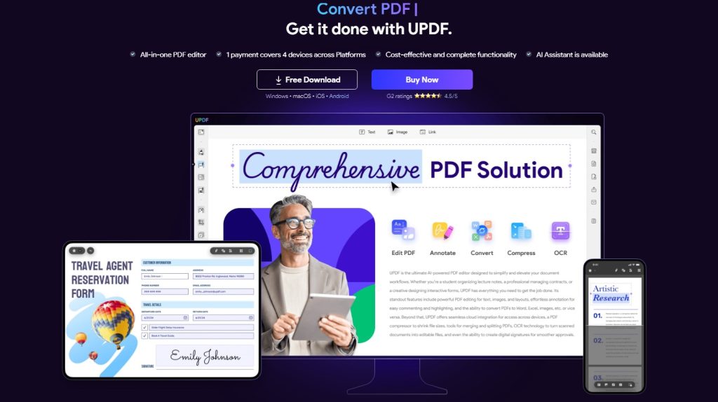 UPDF - PDF Editor software Review