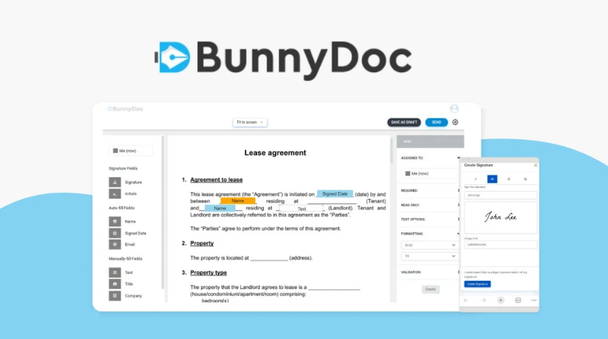 Bunnydoc is your go-to legal software for fast, secure, and easy document signing. No more printing, scanning, or mailing—just smart digital workflows that save time and keep your business moving.