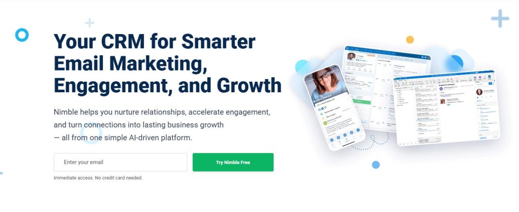 Nimble CRM for Healthcare