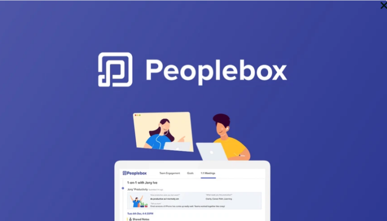 Peoplebox helps work smarter.